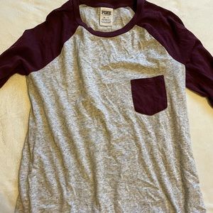 Victoria Secret (PINK) Baseball long sleeve